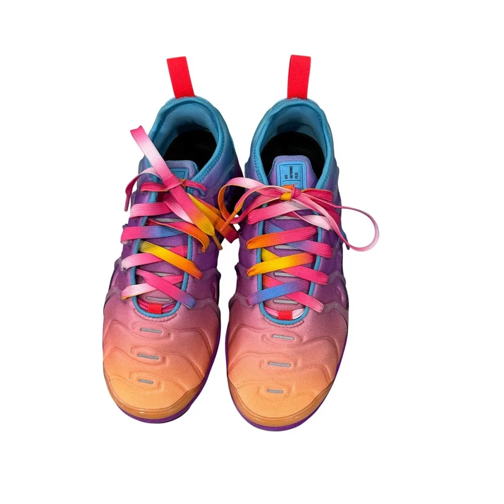Nike Air VaporMax Plus Sunset Gradient Multicolor Sneakers FD0823-500 Womens 7.5